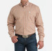 SALE Cinch® Men's L/S Light Brown/Purple Geo Print Button Shirt