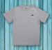 Beach & Barn® Unisex S/S Oxford Heather Grey Bow Wow T-Shirt
