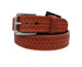 Gingerich® Men's Brown 1.5" Basketweave Heavyweight Gun Belt
