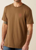 Ariat® Men's S/S Teak Brown Stone Arrowhead T-Shirt