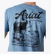 SALE Ariat® Men's S/S Coronet Blue Ariat Cattle Co. T-Shirt
