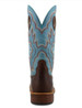 Twisted X® Men's Dark Brown/Blue 13" Top Hand Square Toe Boots