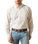 SALE Ariat® Men's L/S Thell White/Diamond Aztec Print Classic Fit Button Shirt
