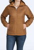 SALE Cinch® Ladies' Solid Brown Puffer Jacket