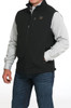 Cinch® Men's Black/Gold Concealed Carry Bonded Vest