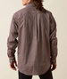 SALE Ariat® Men's L/S Brown Print WF Arthur Classic Fit Button Shirt