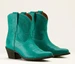 SALE Ariat® Ladies' Maggie Deep Turquoise Shortie Boots