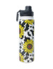 Myra® Moo & Bloom Stainless Steel Water Bottle in Sunflower Yellow
