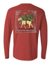 SALE Southern Fried Cotton® Men's L/S Crimson Special Delivery T-Shirt
