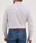 Wrangler Cody Johnson® Men's L/S White Crossbar Print Button Shirt Wrangler Cody Johnson® Men's L/S White Crossbar Print Button Shirt