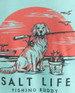 Salt Life® Men's S/S Aruba Blue Fishing Buddy T-Shirt Salt Life® Men's S/S Aruba Blue Fishing Buddy T-Shirt