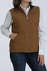 Cinch® Ladies' Brown/Black Reversible Vest Cinch® Ladies' Brown/Black Reversible Vest