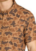 Rock & Roll Denim® Men's S/S Camel Duck Camo TEK Snap Shirt