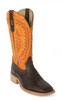 R. Watson® Men's Brown/Orange Square Toe Boots