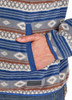 SALE Rock & Roll Denim® Men's Grey/Blue Aztec Fleece Pullover