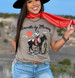 SALE Texas True Threads® Ladies' S/S Ash Grey Amarillo by Morning T-Shirt