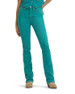 Wrangler® x Lainey Wilson Ladies' Turquoise Boot Hugger Jeans
