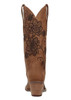 Dingo® Ladies' Brown/Black Embroidered Fashion Boots