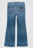 Wrangler Retro® Girls' Medium Wash Trouser Jeans in Nala