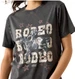 SALE Ariat® Ladies' S/S Charcoal Mineral Wash Star Spangled Rodeo T-Shirt