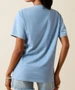 SALE Ariat® Ladies' S/S Blue Mineral Wash No Longer Afraid T-Shirt