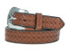 Hooey® Boys' Natural Brown Basketweave Hooey Hands-Up Belt