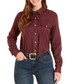 Rock & Roll Denim® Ladies' L/S Solid Tek Ripstop Snap Shirt