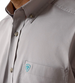 Ariat® Men's L/S Solid Grey Classic Fit Button Shirt