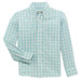 SALE Wrangler Riata® Boys' L/S Plaid Button Shirt