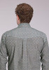 Roper® Men's L/S Grey Medallion Print Button Shirt