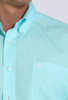Cinch® Men's L/S Solid Turquoise Button Shirt