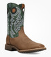 Dan Post® Men's Tan/Green Royston Square Toe Boots