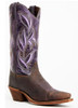 SALE Laredo® Ladies' Brown/Purple Larissa Snip Toe Boots