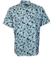 Hooey® Boys' S/S Blue Camo Sol Pearl Snap Shirt
