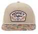 Hooey® Tan/Camo Outfitters Patch with Rope Cap