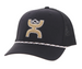 Hooey® Black/Tan Sterling White Rope Cap