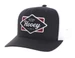 Hooey® Black/White Diamond Logo Patch Cap