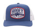 Hooey® Blue/White Salado Western Original Patch Cap