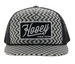 Hooey® Grey/Black Zig Zag Lakota with Rope Cap