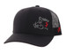 Hooey® Black Sniper Pig Cap
