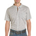 Rock & Roll Denim® Men's S/S White/Black Aztec Print Button Shirt