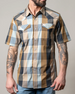 Kimes Ranch® Men's S/S Plaid Chico Snap Shirt