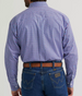 Wrangler® George Strait™ Men's L/S Red Blue Sparks Button Shirt