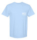 Southern Fried Cotton® Ladies' S/S Hydrangea Blue Southern Squeeze T-Shirt