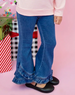 Hair Bow Co® Infant/Toddler Girls' Ruffle Denm Jeans