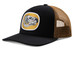 Ariat® Black/Gold Eagle Skull Patch Cap