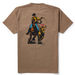 Seager® Men's S/S Pigment Brown Rodeo Series T-Shirt