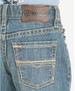 Rock & Roll Denim® Boys' Regular Fit Light Ladder Stitch Boot Cut Jeans