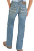 Rock & Roll Denim® Boys' Regular Fit Light Ladder Stitch Boot Cut Jeans