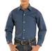 Panhandle Slim® Boys' L/S Blue Sol Print Button Shirt